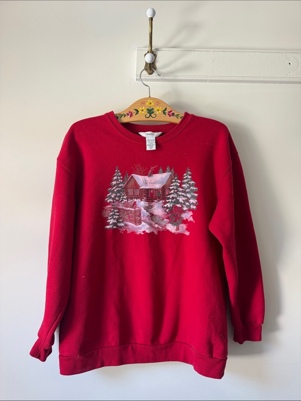 Northern Reflections Christmas Cabin Sweatshirt